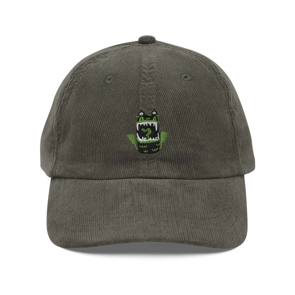Slap Dragon Corduroy Hat